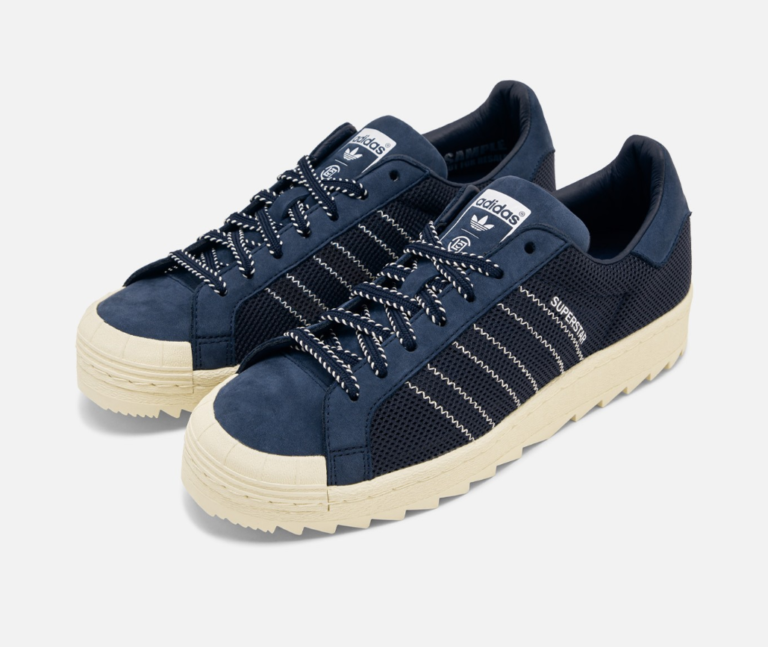 CLOT x adidas Superstar “Navy” Breathe into the Depths